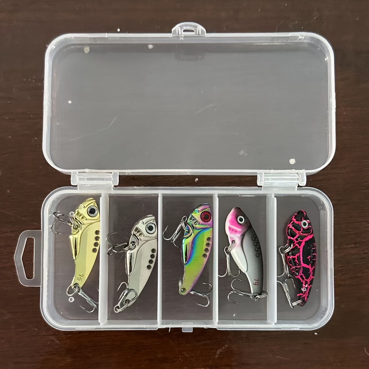 Proberos 10g Metal Spinner Spoon Trout Fishing Lure Hard - Temu
