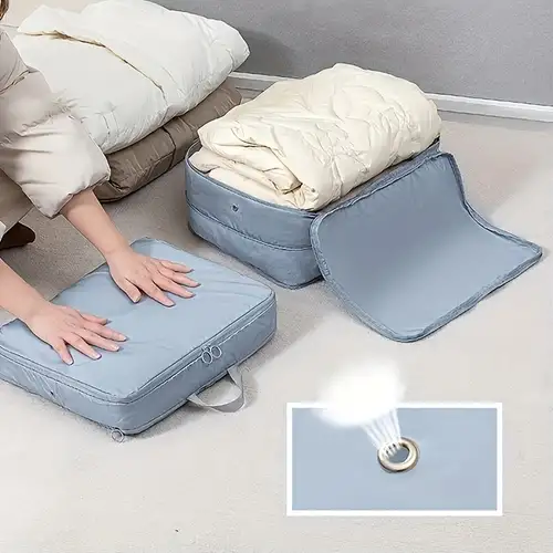 Portable Clothes Storage Bag - Temu