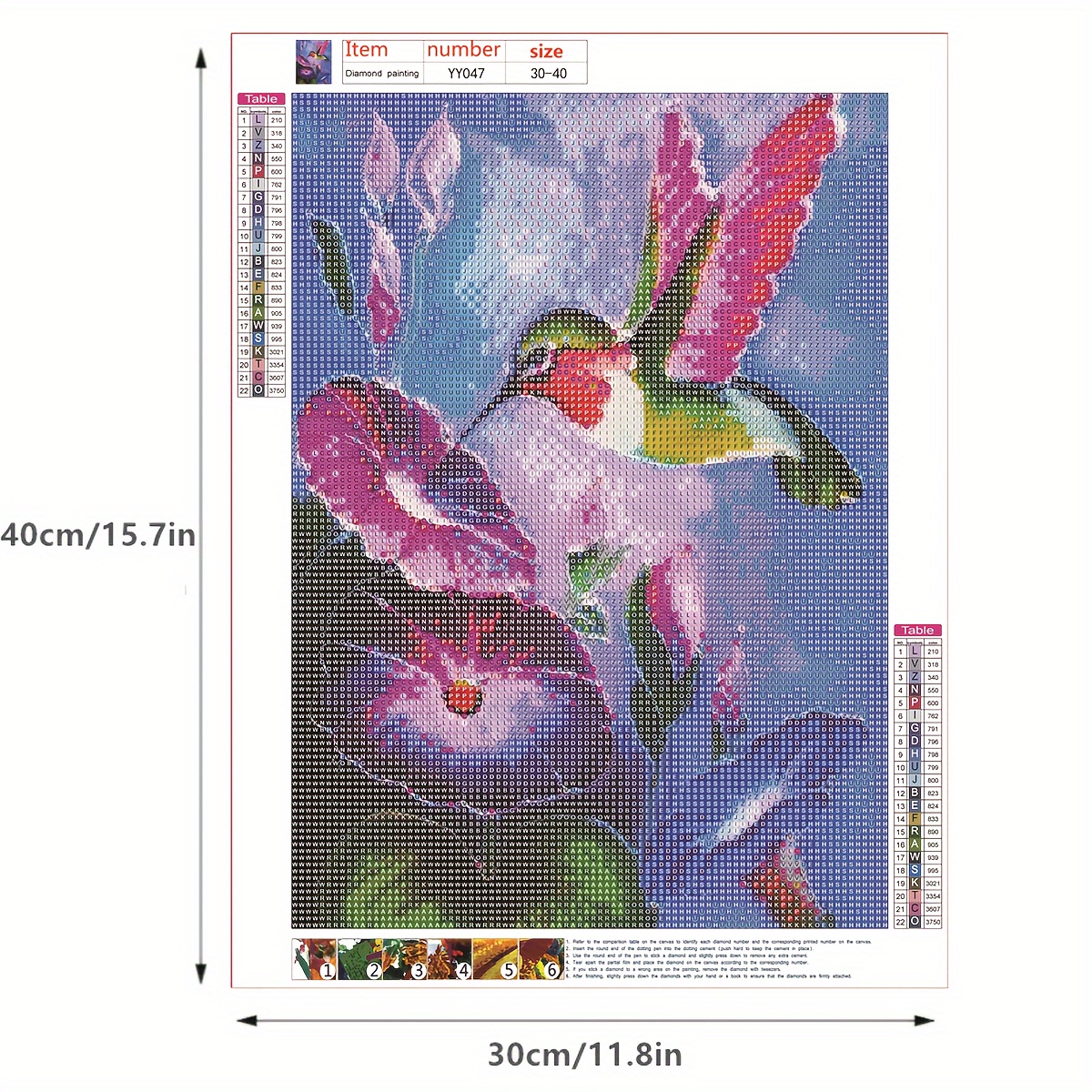 1pc 30*30cm/11.8inx11.8in DIY Handmade 5D Diamond Painting Kit Cat Diamond  Painting Full Diamond Art Embroidery Cross Stitch Painting Diamond Painting