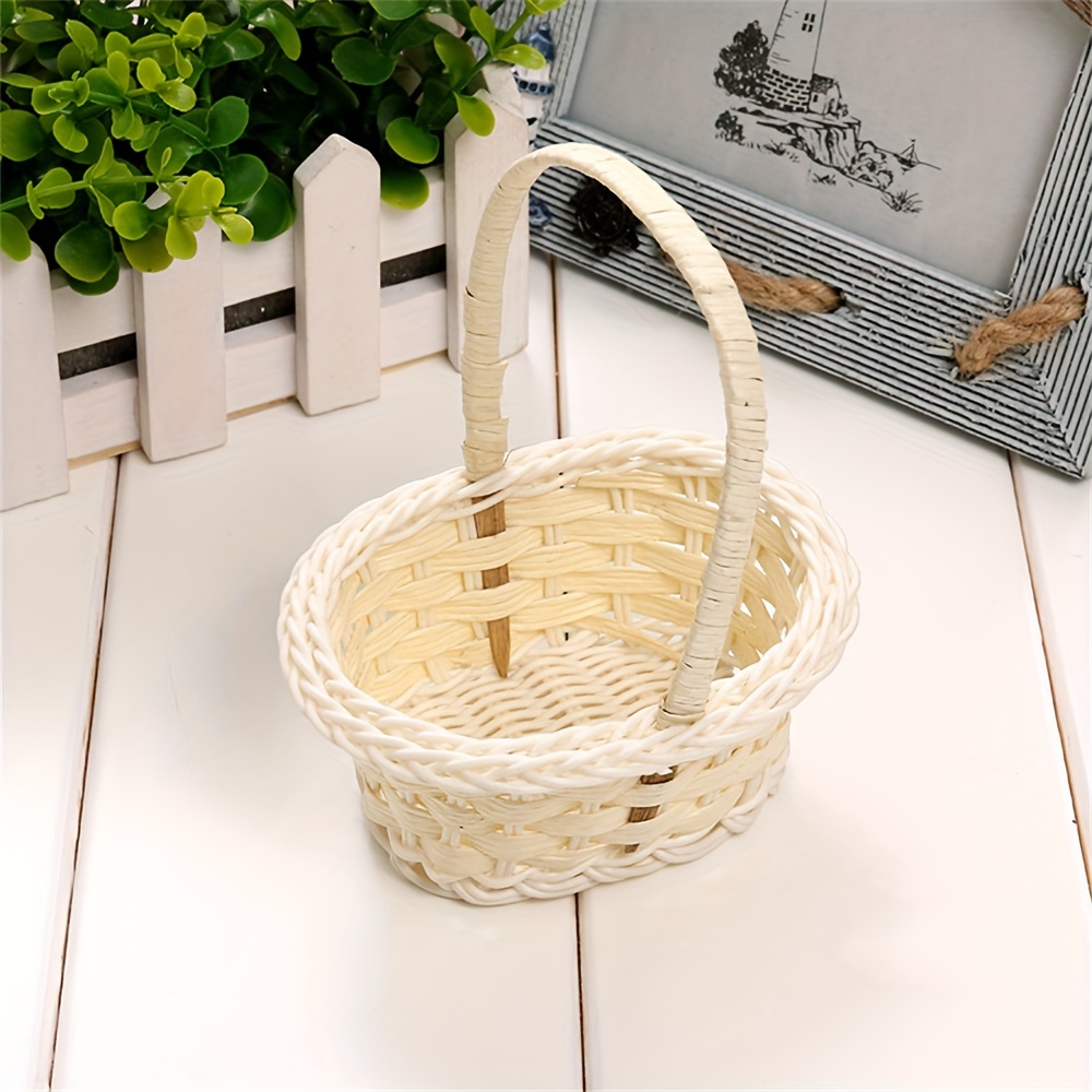 Kitchen Vegetable Fruits Plastic Storage Basket Home Use Small