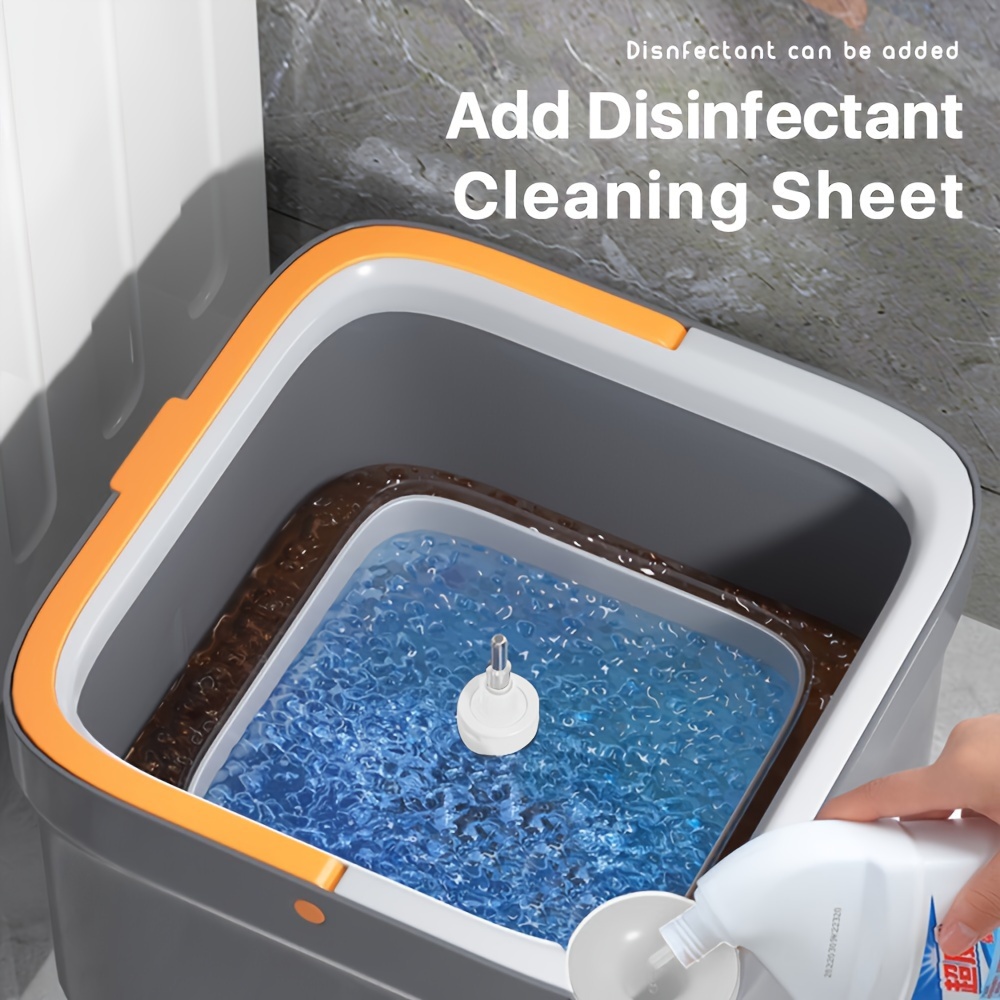 Household Wastewater Separation Mop Hand free Wash Pier - Temu