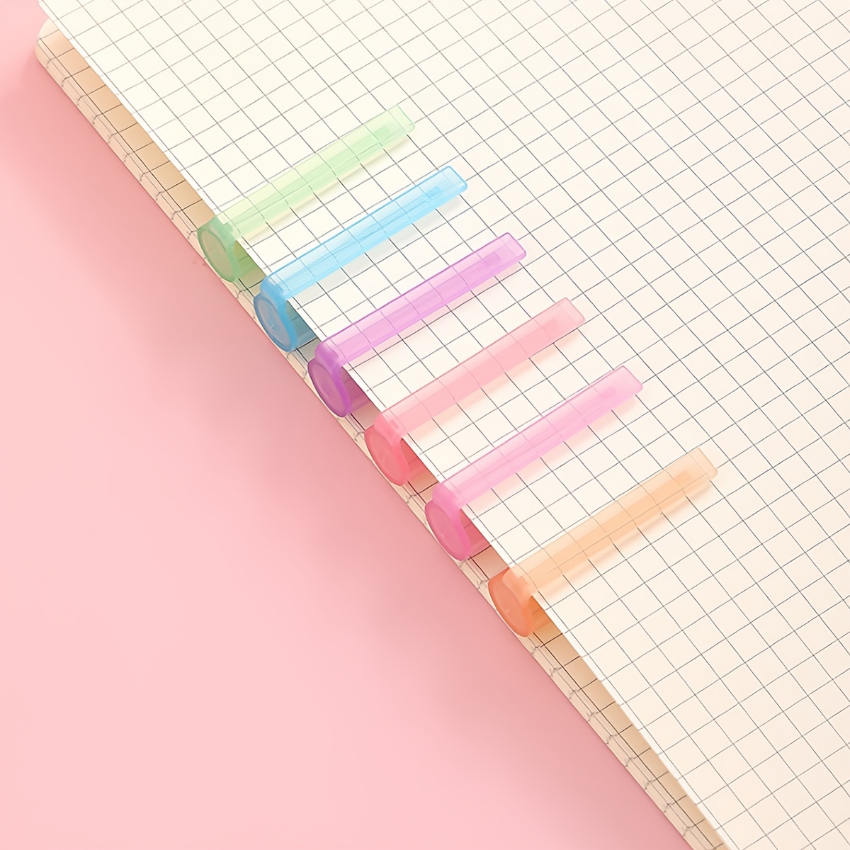 Quick drying Colorful Curve Highlighters Cute Pattern - Temu