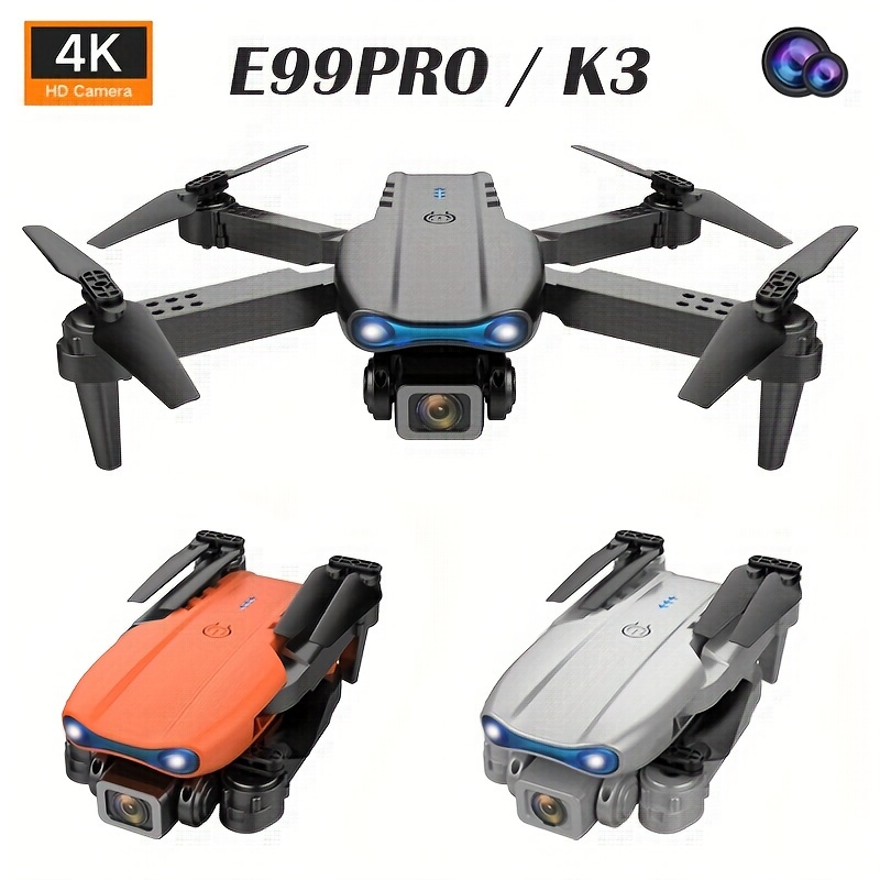 KBDFA E99 Pro K3 RC Mini Drone Cámara Dual HD WIFI FPV - Temu