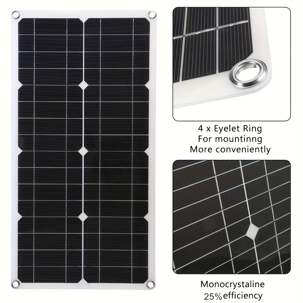 Kit de panel solar de 800 vatios 100A 12V Controlador de cargador de batería