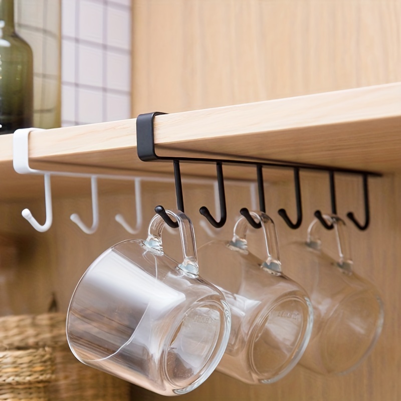 Under Shelf Mug Holder, Hanging Mug Rack