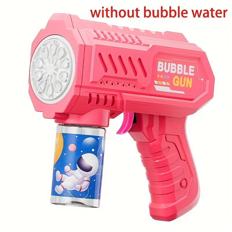 Bubble Gun Rocket 10 Holes Soap Bubbles Machine Christmas - Temu Canada