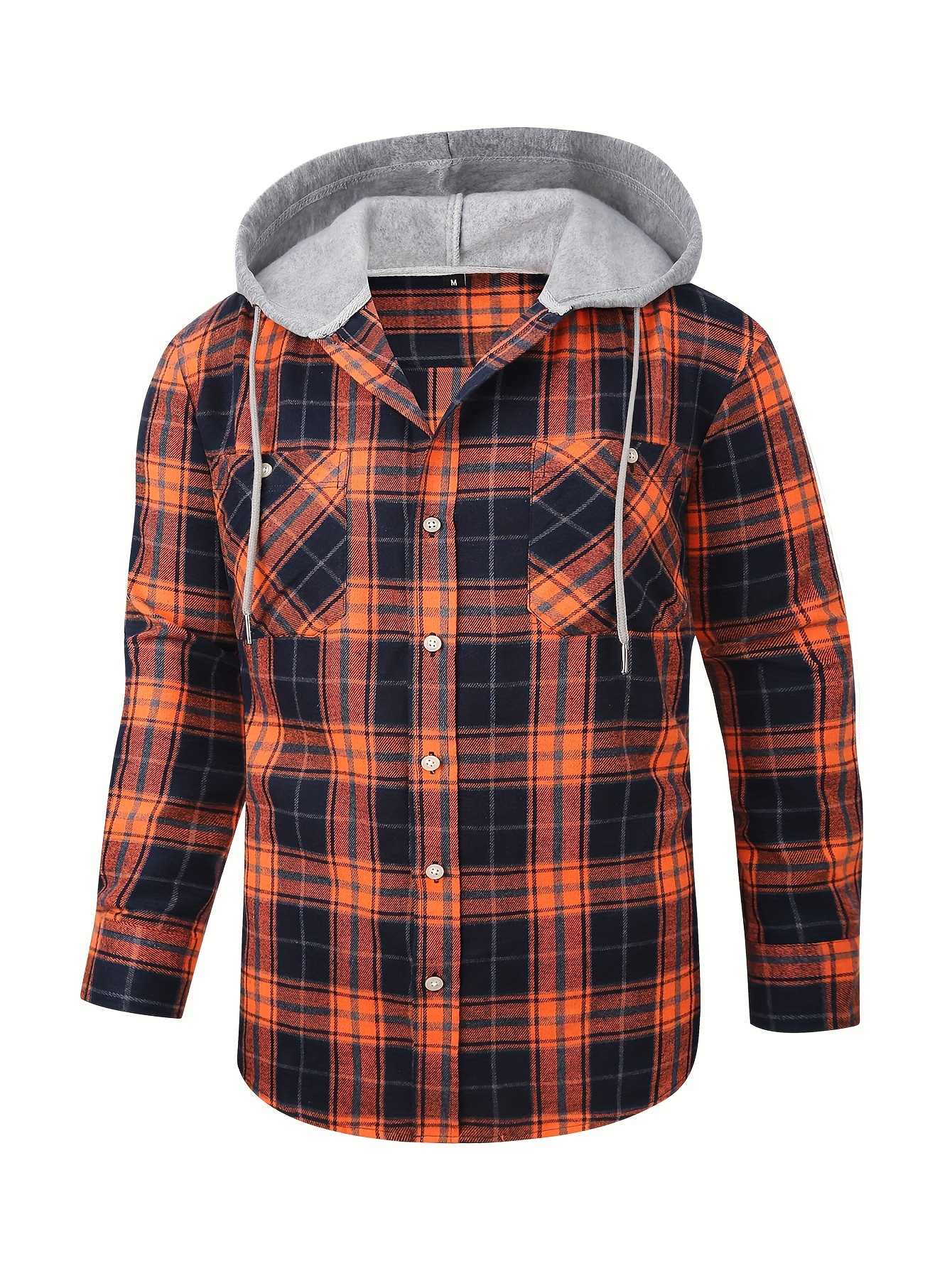 Short sleeve flannel hoodie deals