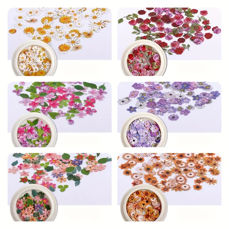 Resin Fillers Wood Pulp Chips Colorful Sequins Flakes For - Temu