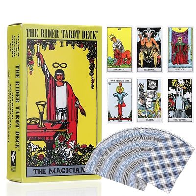 1box For 78pcs Classic Knight Waite Tarot Table Tennis Cards Game,  The Oracle Tarot Rider Waite Tarot
