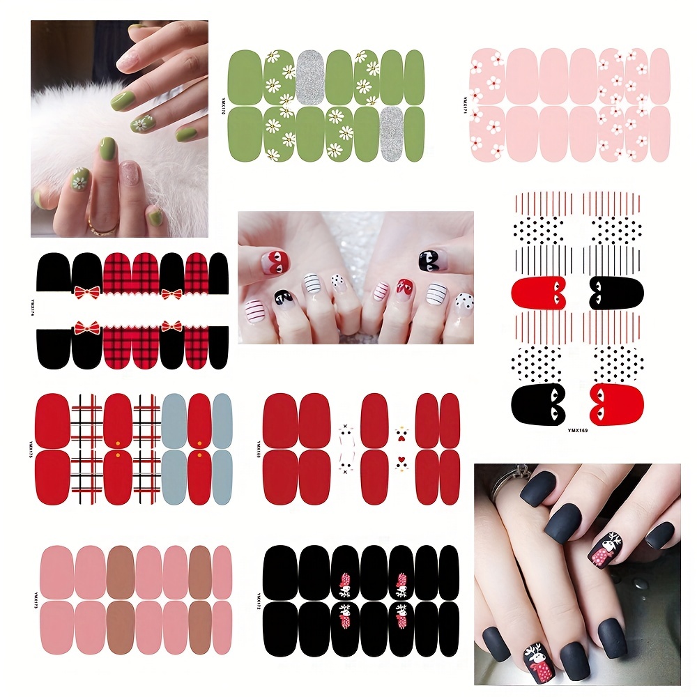 Sanrio Hello Kitty Nail Stickers Full Wraps Polish Strips Cute Gift Manicure  Pedicure SET A BUY ONE GET ONE FREE Inspired by You.