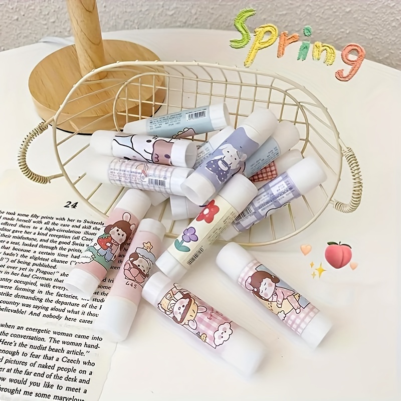 Learning Stationery Solid Glue Stick Bulk Solid Glue Office - Temu