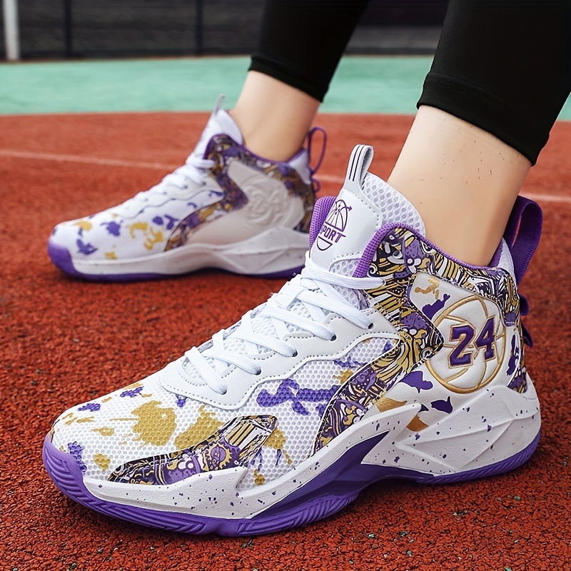 basketball shoes for girls nike purple