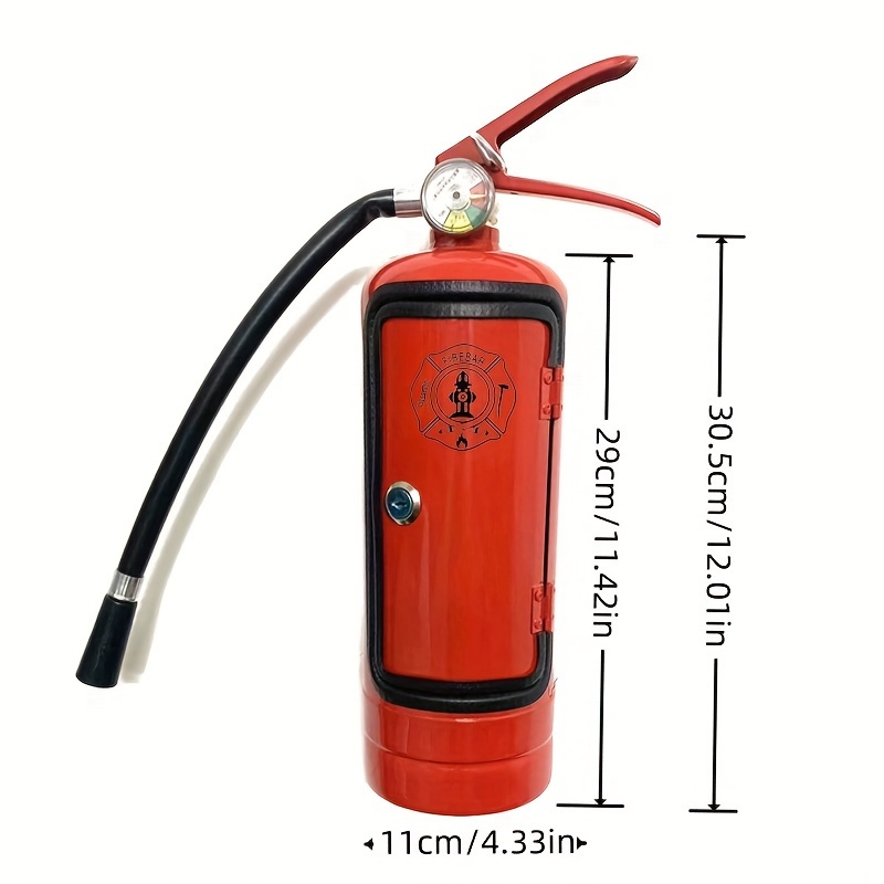 Fire Extinguisher Shape Wine Box Mini Bar Wine Cabinet Crafts Ornaments  Decoration Champagne Liquor Storage Box Fireman s Gift nct NVT