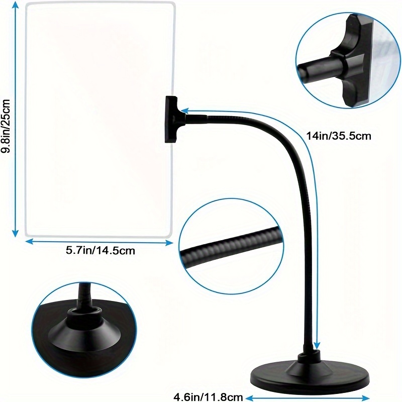 Full-Page Floor Magnifying Lamp @