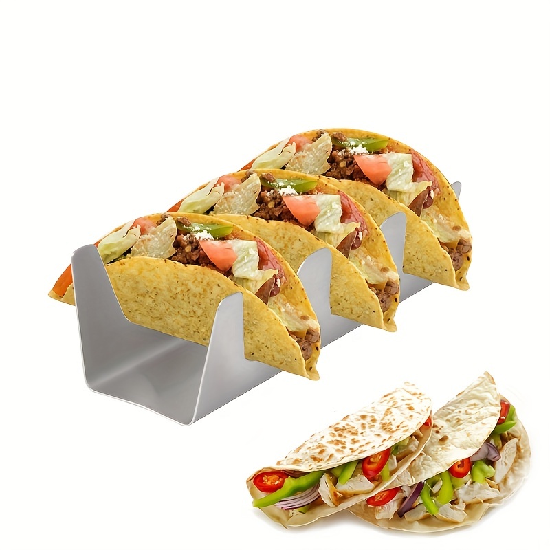 Stainless Steel Taco Holder Mexican Taco Rack Kitchen - Temu