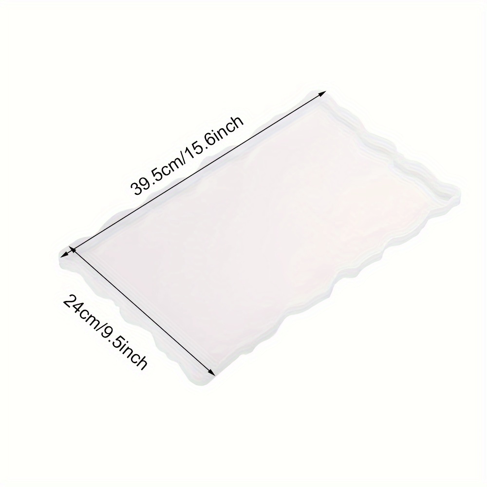 Large Tray Mold Rectangle Silicone Tray Molds For Resin - Temu