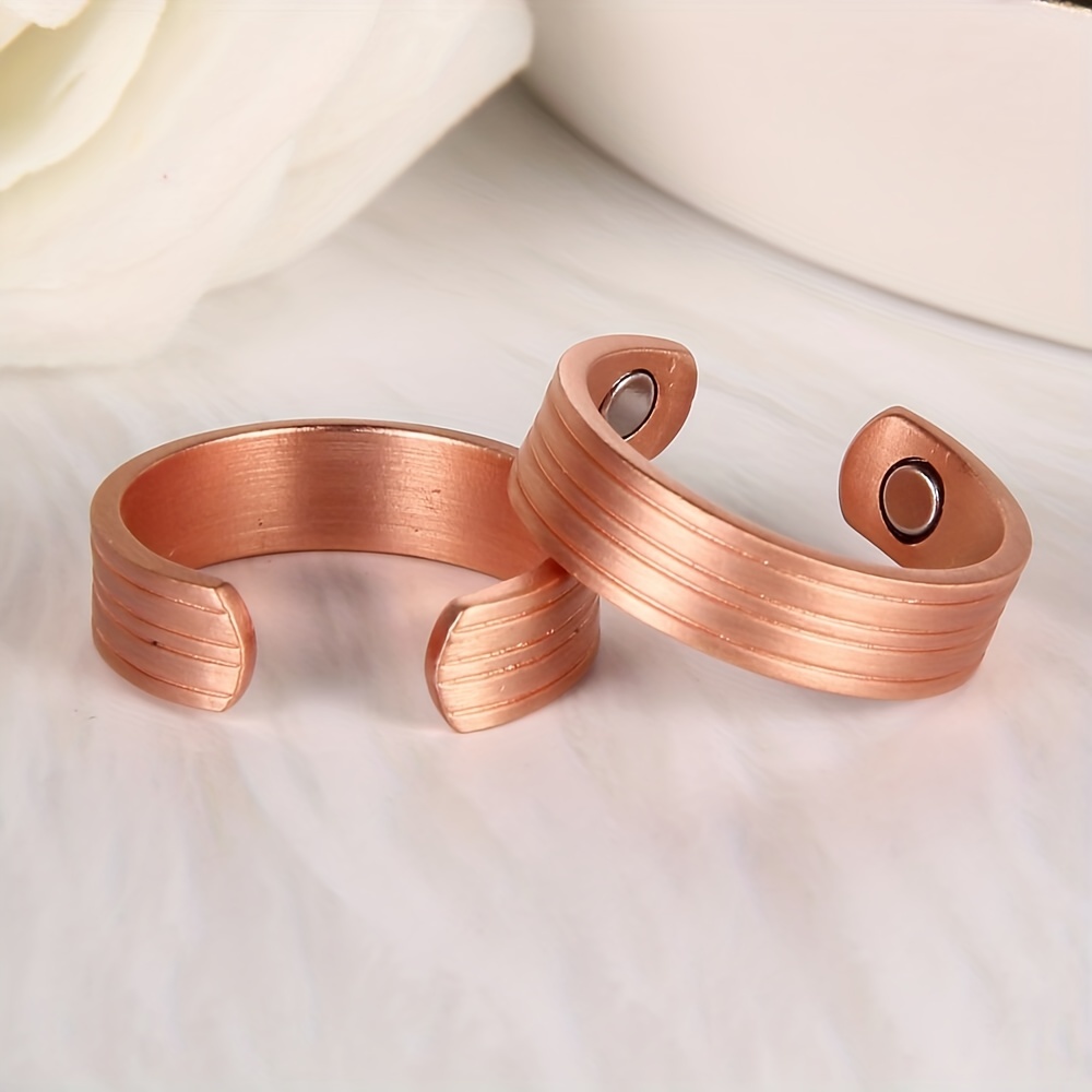 Copper store thumb ring