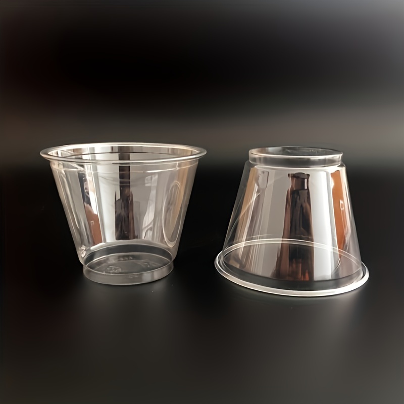 30 Juegos Vasos Desechables Plástico Transparente 7/9 Oz - Temu