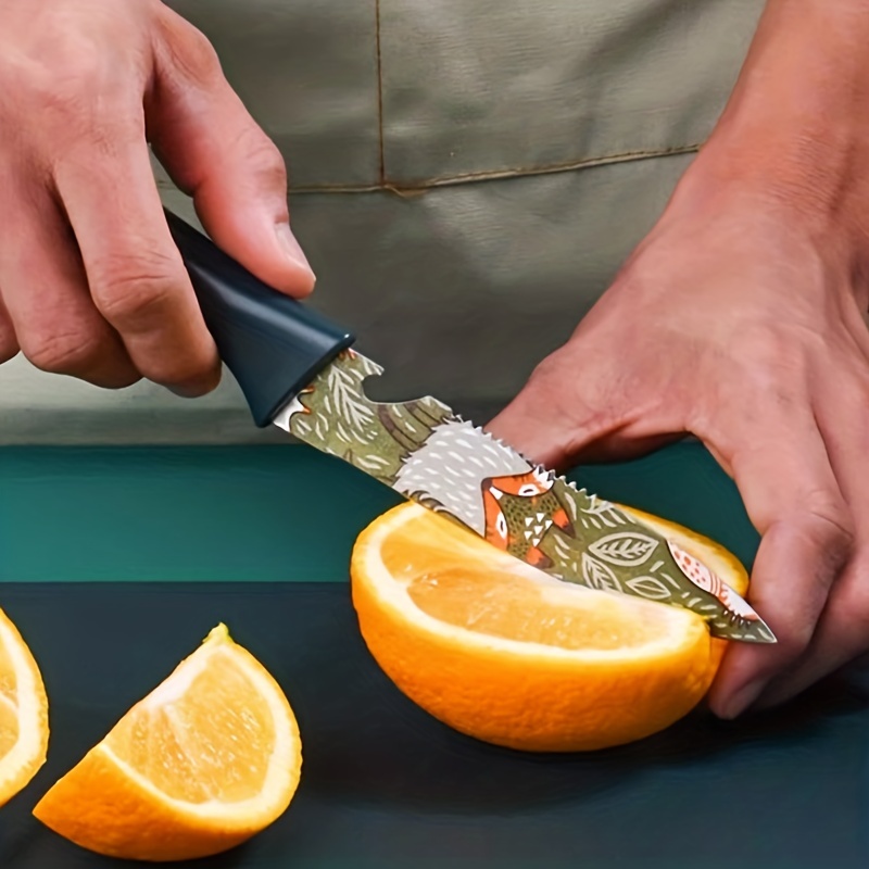 Kitchen Knife Set Meat Cleaver Santoku Knife And Paring - Temu Germany