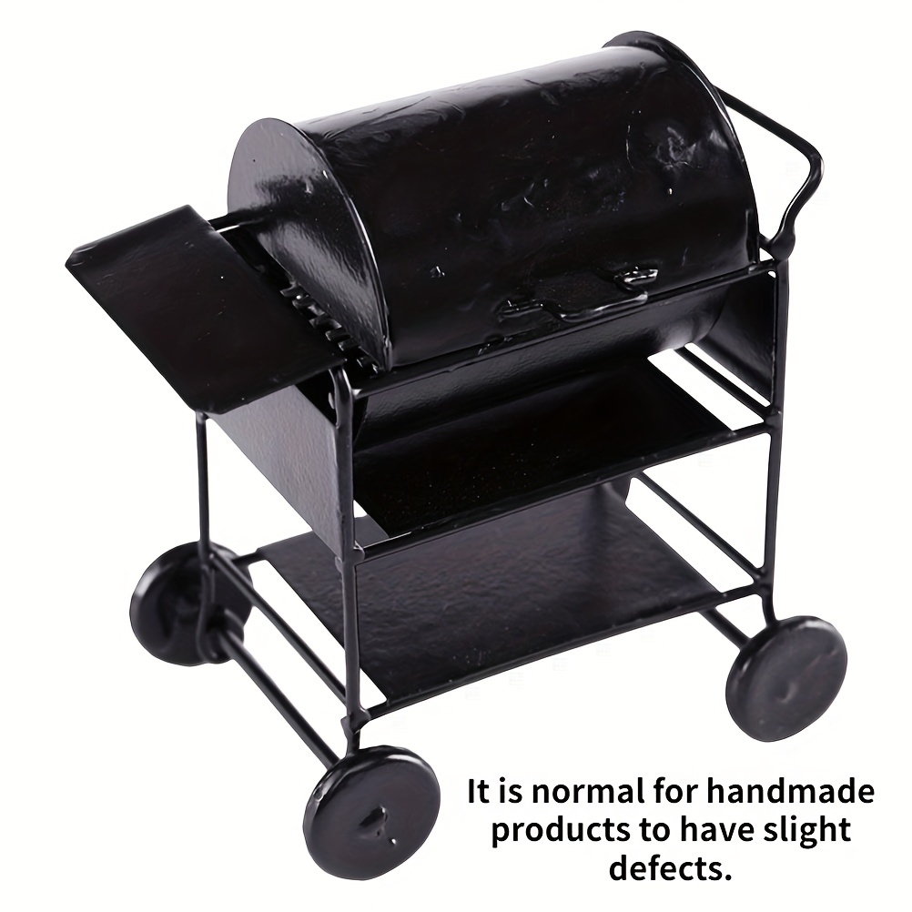 BBQ Grill House Toy Outdoor Cooking Model for Decorations