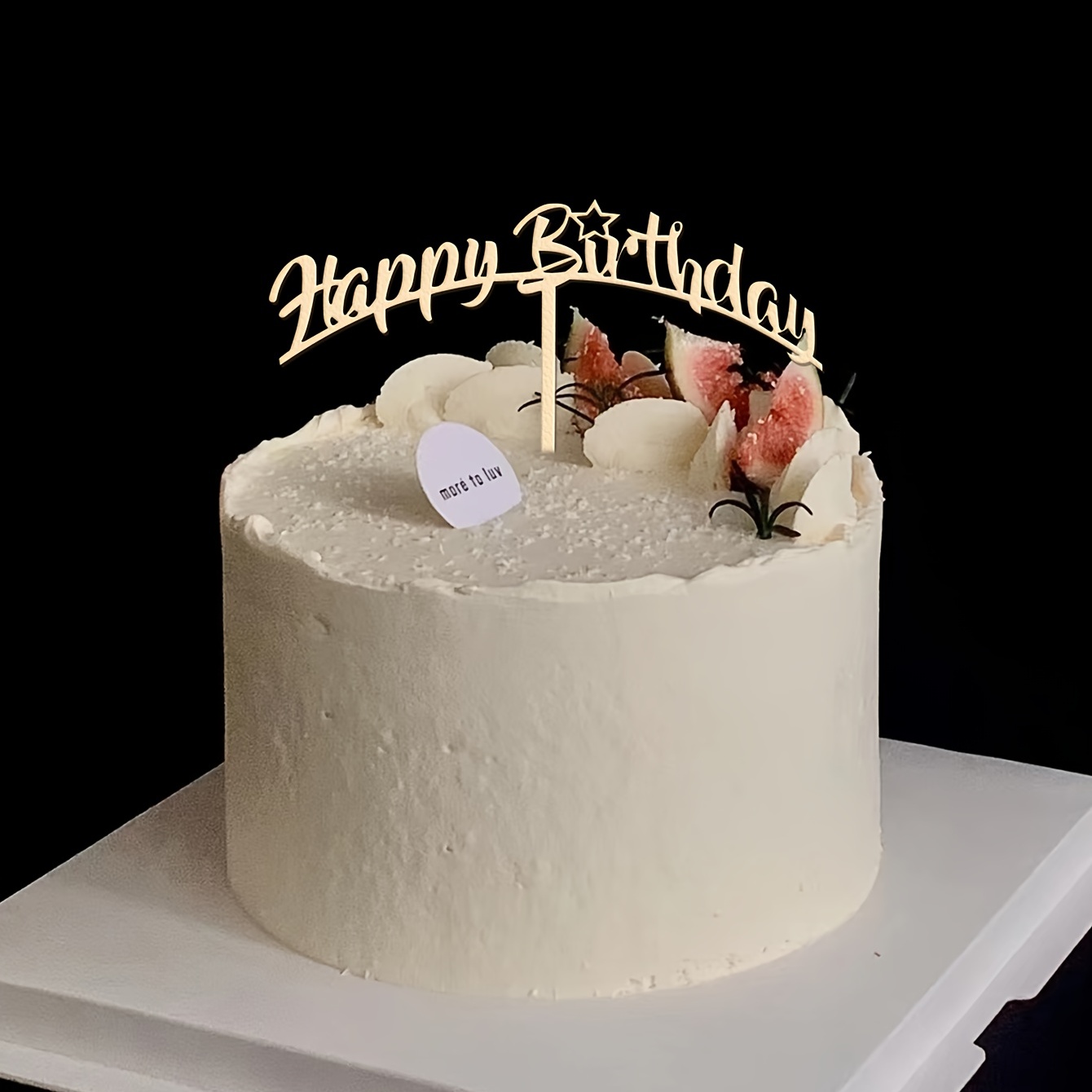 Happy Birthday Cake Decoration Happybirthday Letter - Temu