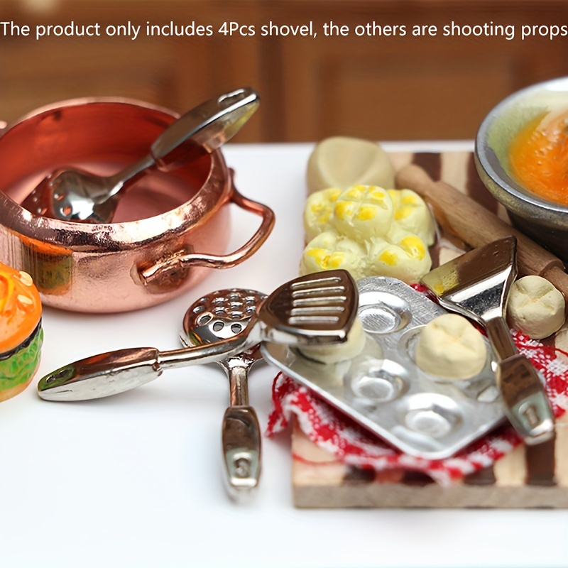 Mini Baking Tool Set - Perfect For 1:6 Dollhouse Pretend Play And Photo  Props! - Temu