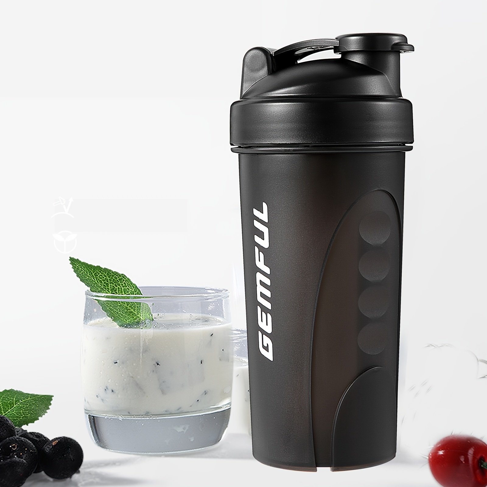 2pcs Leakproof Shaker Bottle With Lid Water Bottle For - Temu