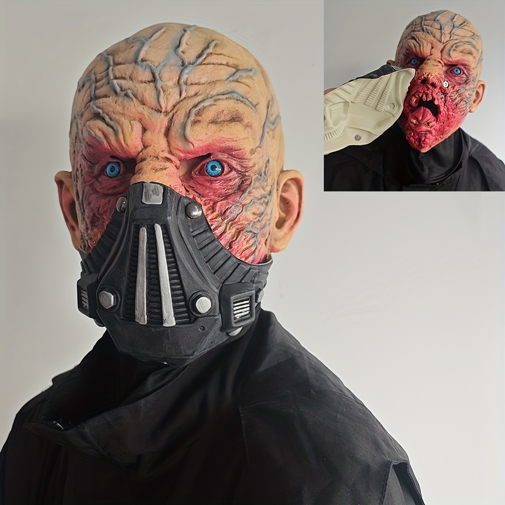 Maschera di scheletro di Halloween Maschera di carnevale horror Masquerade  Cosplay Casco integrale per adulti Maschere spaventose per feste di