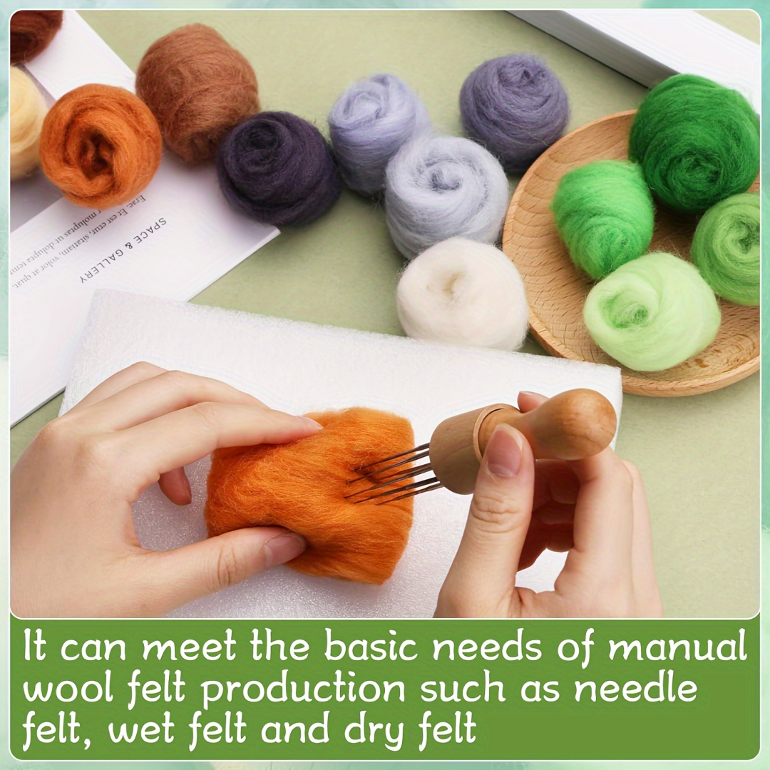 wool for felting, spinning and handcrafts - Felting Needles