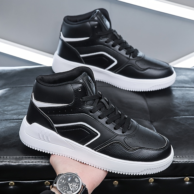 Men's High Top Sneakers Lightweight Non Slip Shoes