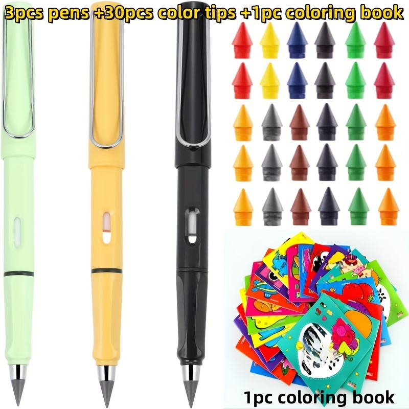 8pcs Mixed Color Pencil , Creative Multi-purpose Detachable Pencil, Funny  Students Pencils, Removable, Pencils For Students 8-12 Years Old, Gifts For