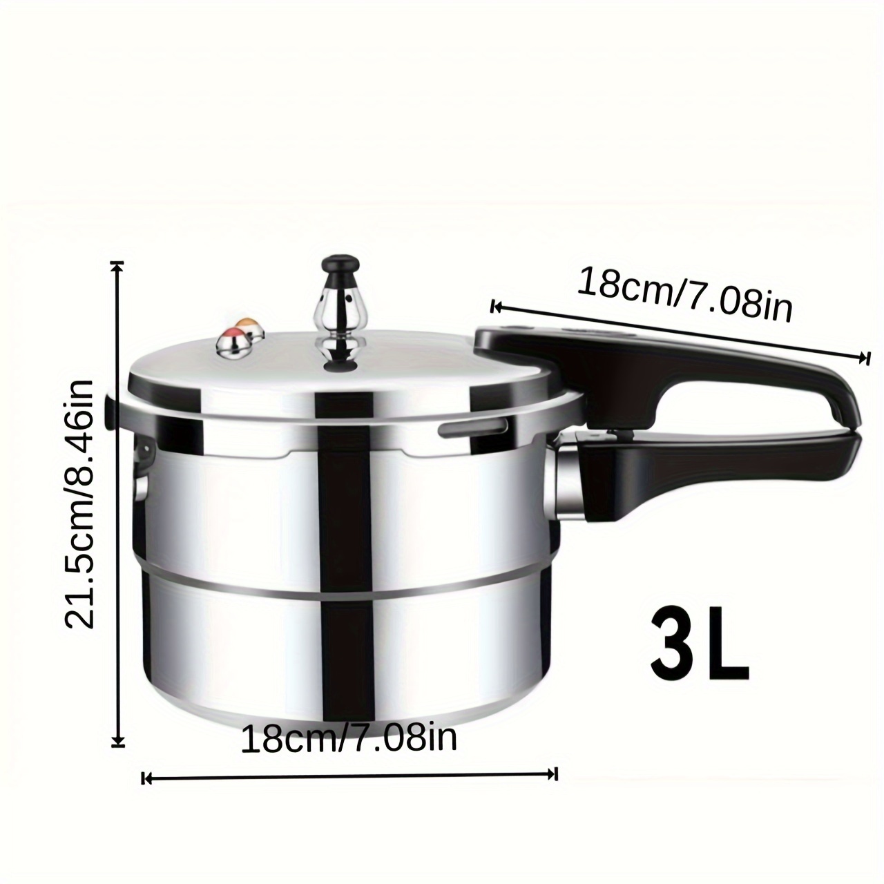 Mini Pressure Cooker High pressure Pot Aluminum Alloy - Temu