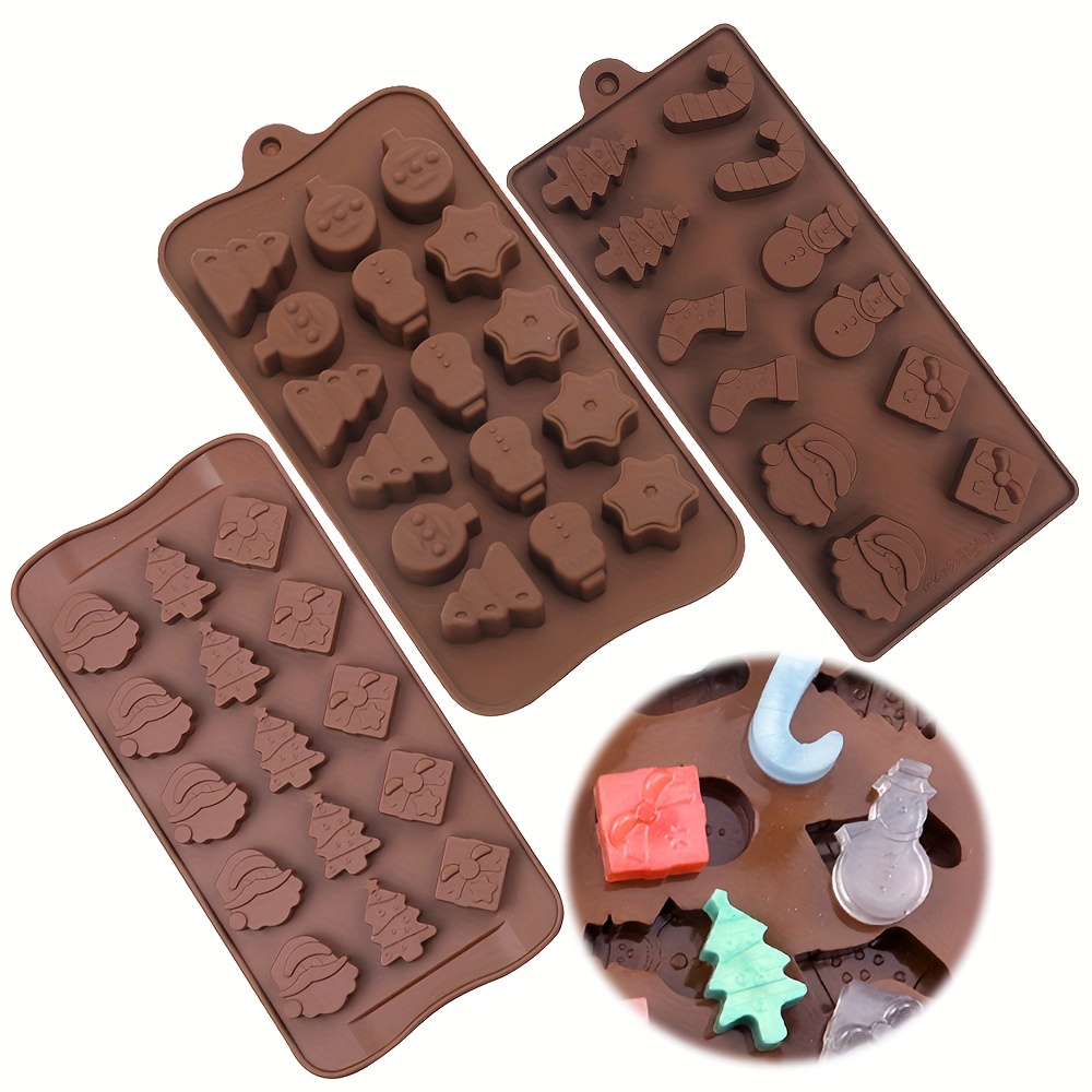 Christmas Snowflake Shape Silicone Mold for Handmade Cake Decorate  Chocolate Fondant Candle Mould Baking Tools Party - AliExpress