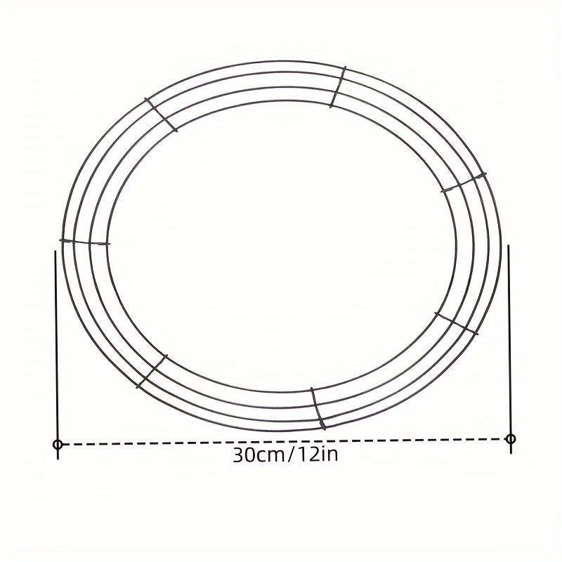 Wire wreath deals frame 30 inches