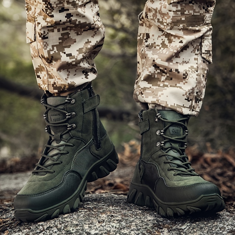 Botas De Militares Para Hombre Botas Tacticas Alta Zapatos Calzado
