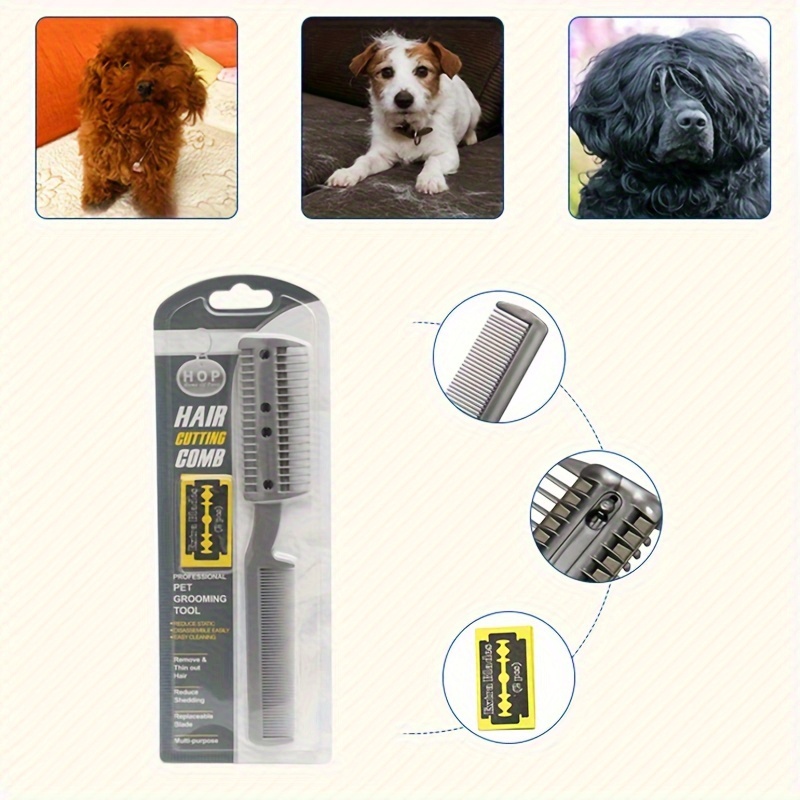 Cutting comb for store dogs