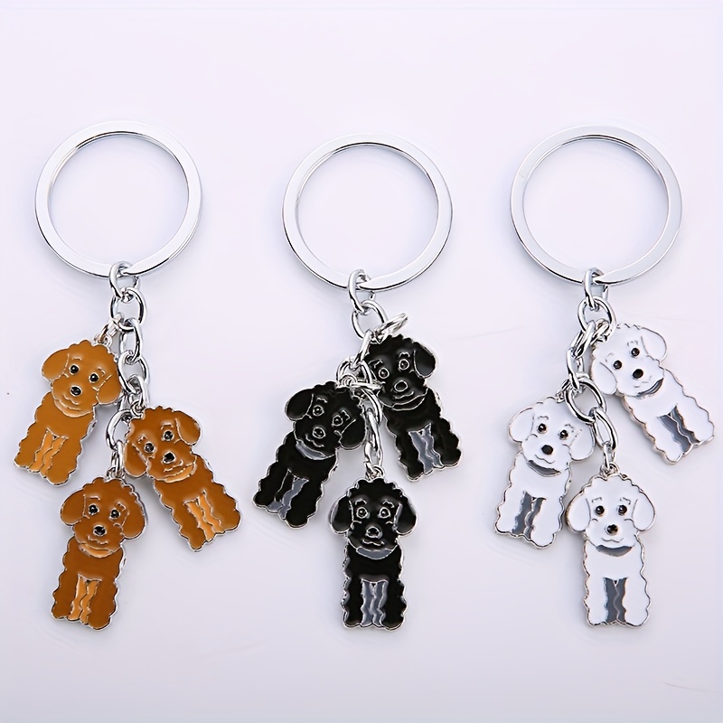 Rottweiler Keychain Cute Animal Key Chain Ring Purse Bag Backpack Charm  Earbud Case Cover Accessories Dog Mom Dad Pet Lovers Gift - Temu