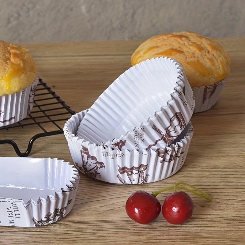 Paper Baking Cups Disposable Mini Bread Pans Loaf Pans - Temu