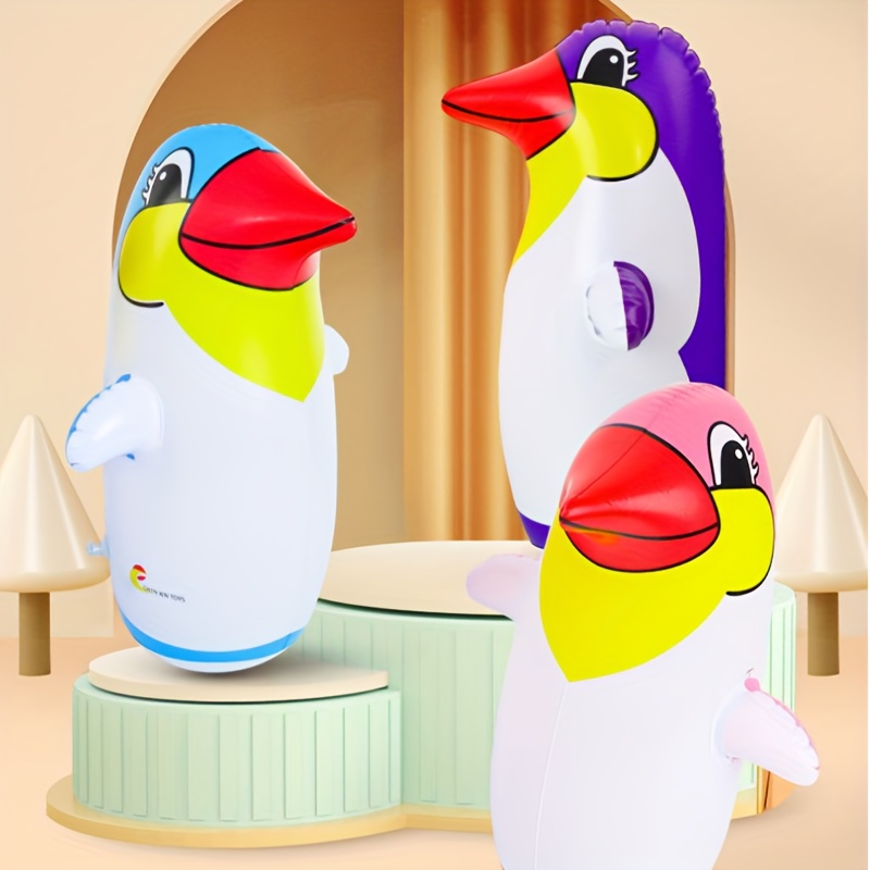 Aufblasbarer Pinguin Cartoon-Pinguine Tumbler Spielzeug Spielzeug
