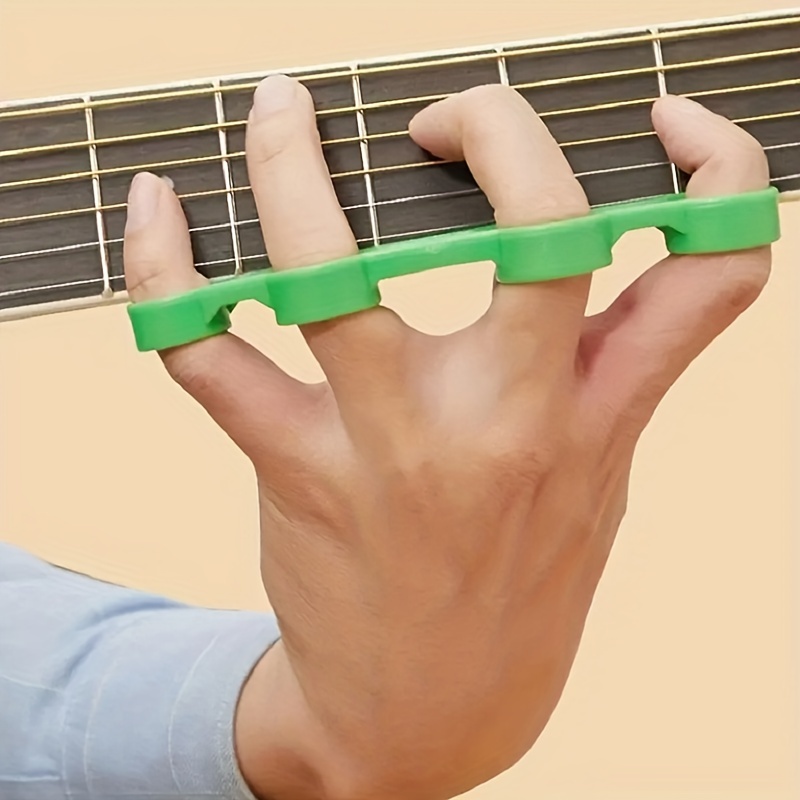 4 pièces/ensemble Silicone guitare Protection du bout des doigts