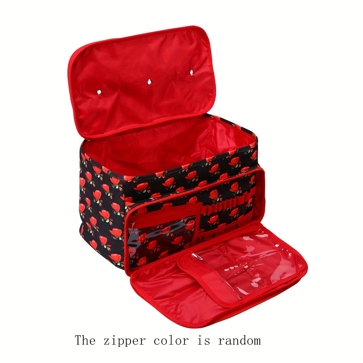 Large Capacity Yarn Storage Bag Portable Crochet Sweater - Temu