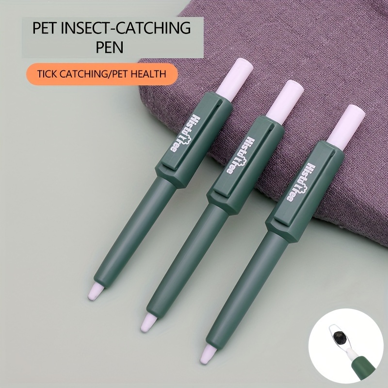 1pc Produits De Nettoyage Pour Animaux De Compagnie Avec Loupe, Enlève Les  Puces Et Les Tiques Pour Chats Et Chiens, Outil De Capture D'insectes,  Carte À Tiques - Temu France