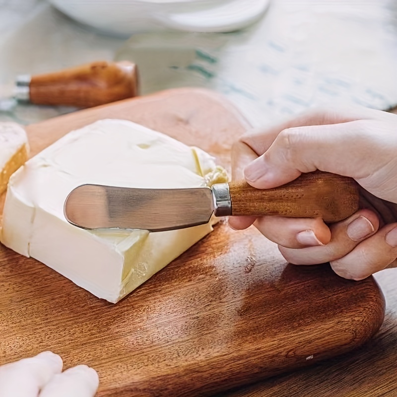 1/2/4PCS Household Butter Knife Bread Toast Knife Cheese Jam Peanut Butter  Scraper Mini Vertical