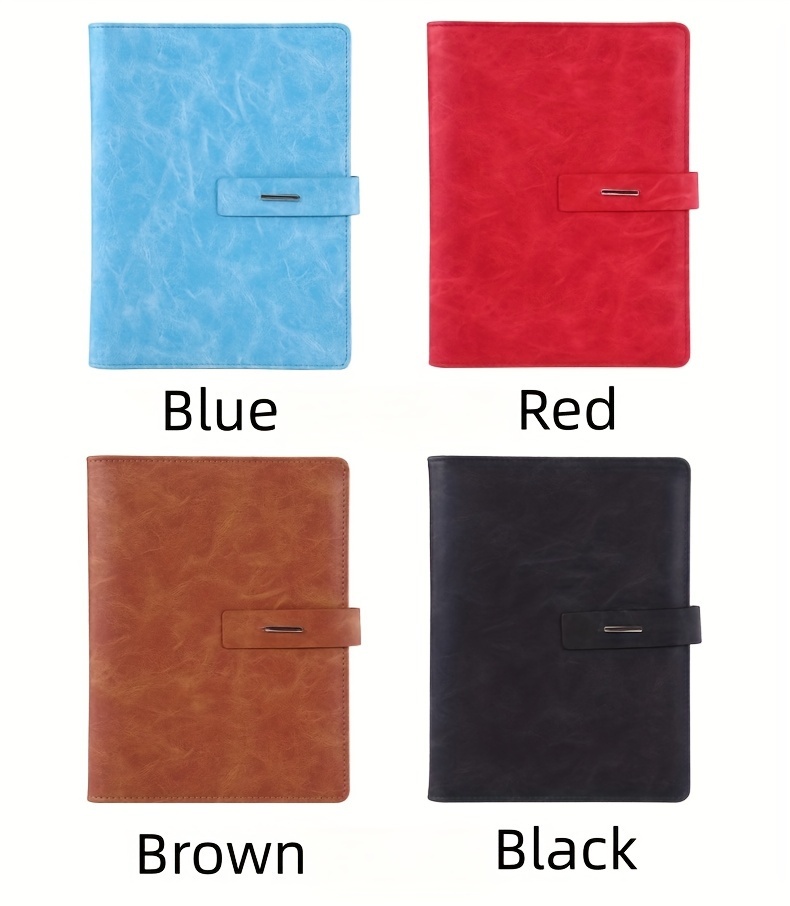 Faux Leather-bound Journal Notebook: 200 Pages Of Quality Writing Space -  Temu Philippines