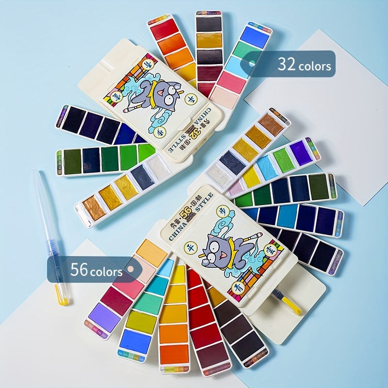 Travel Watercolor Paint Set - 8906132760534