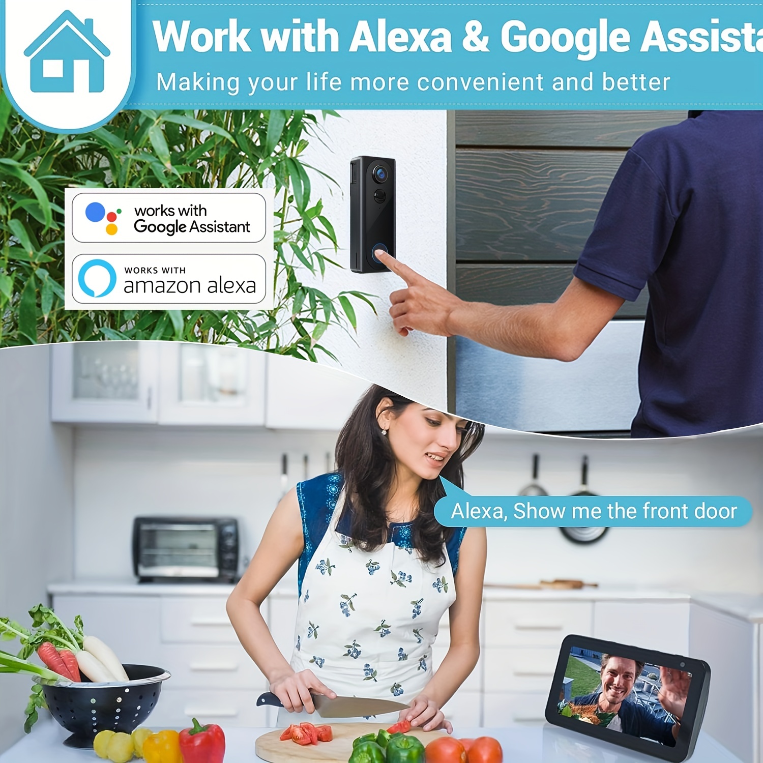 El Timbre con Vídeo Inteligente es también compatible con Alexa y Google  Assistant tras la última actualización