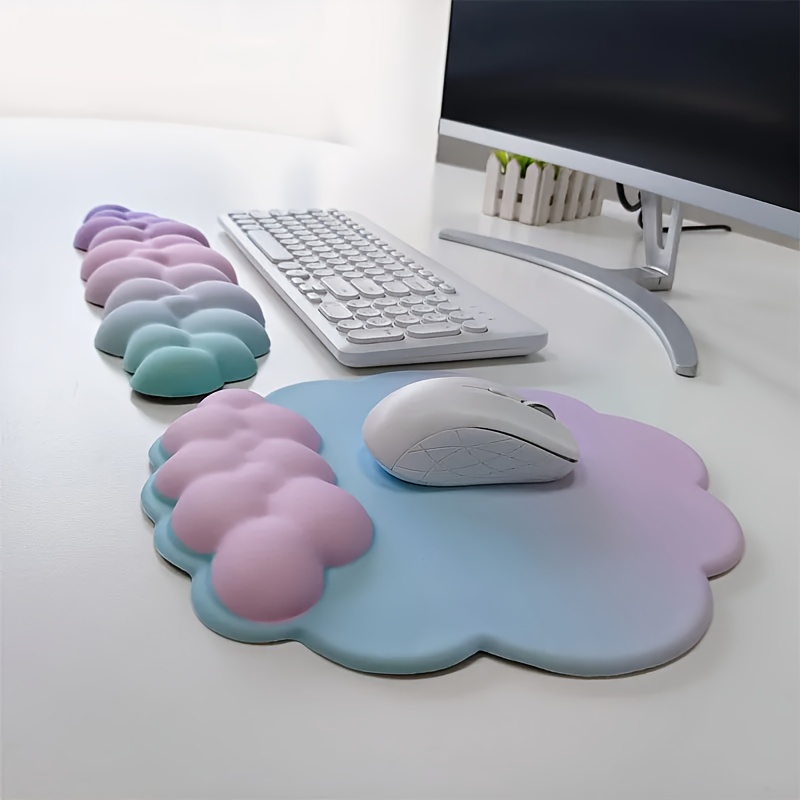 Large Computer Mouse Pad Mouse Pad Waterproof Pu Leather - Temu