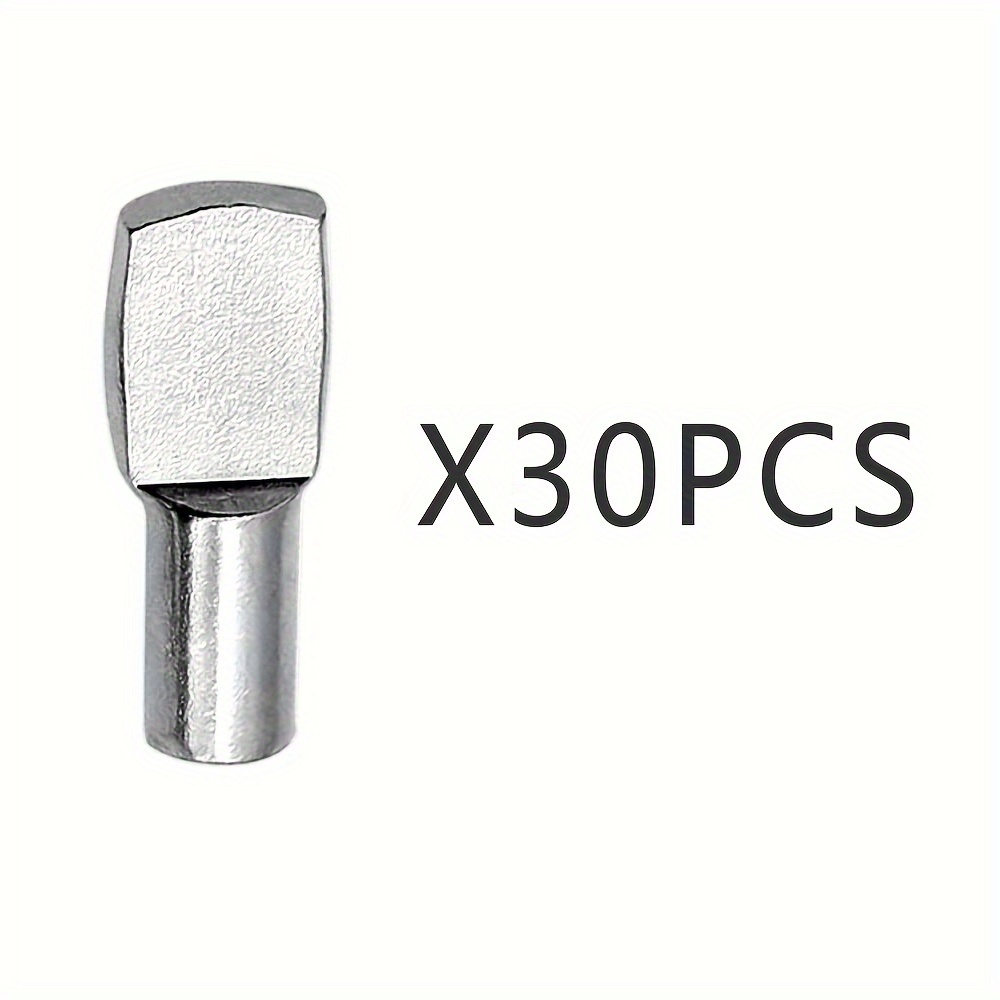  120 Packs Shelf Pins, 5mm Shelf Support Pegs Spoon Shape  Cabinet Furniture Tbestmax : Tools & Home Improvement