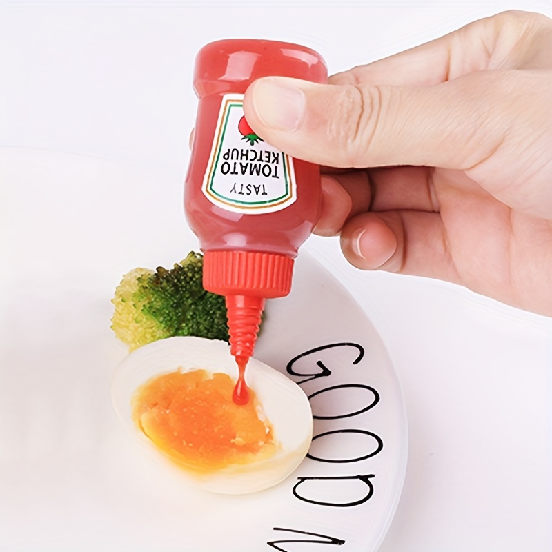 Mini Sauce Bottles Mini Ketchup Bottles Condiment Squeeze - Temu