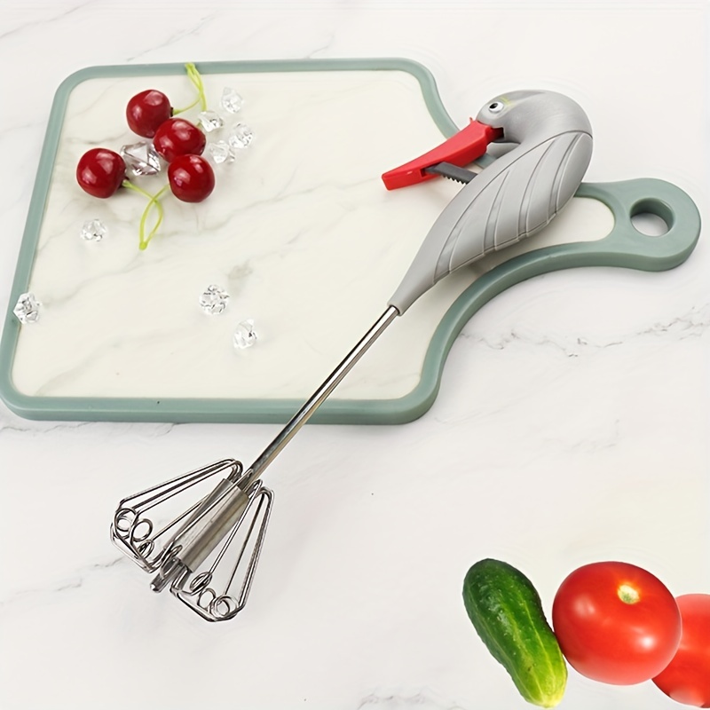 1pc Useful Whisk Automatic Stirrer Kitchen Tool Stirr Automatic Triangle  Stirrer